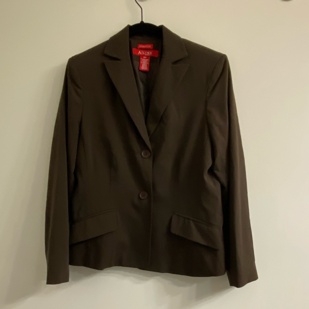 Brown blazer jacket